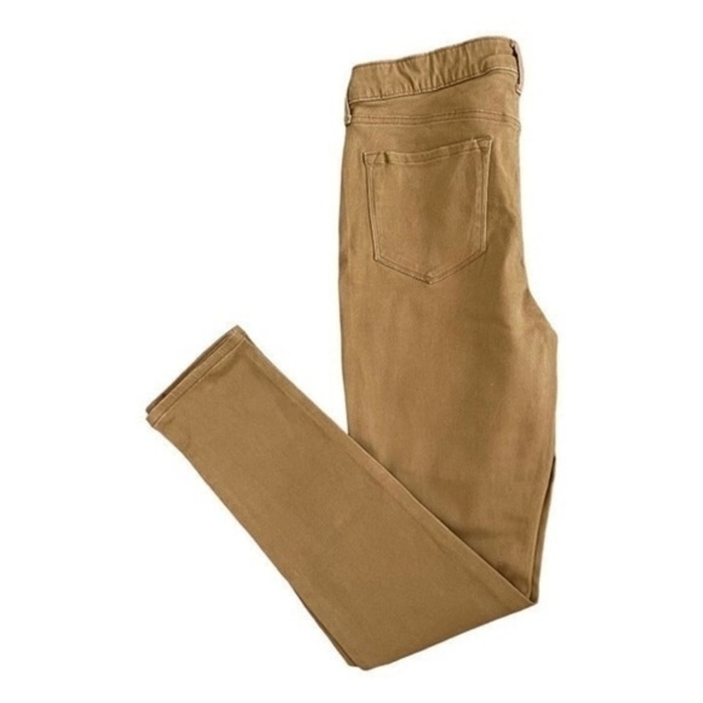 OLD NAVY Rockstar Tan Cotton Jeans Women Size 8 Mid Rise 29" Inseam VG - Picture 8 of 9